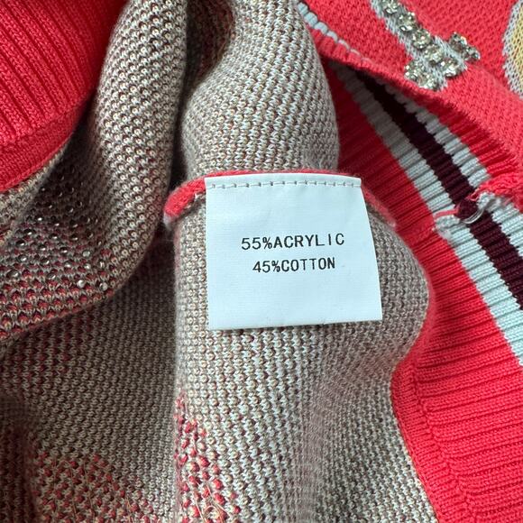 Queen of Sparkles Wine Glass Cardigan Sweater - Picture 9 of 13